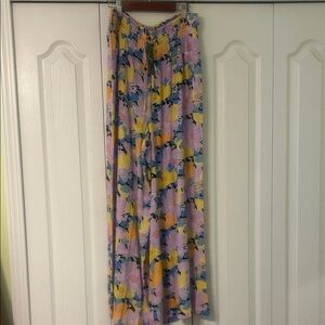 Roxy Floral Maxi Skirt in Multicolor
